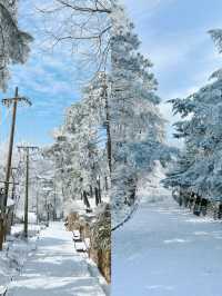 “廬山雪景”聽起來是不是很美？