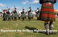 Experience the thrilling Highland Games