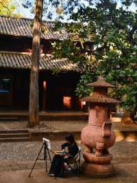 這座低調的明代白族寺院，藏著絕無僅有的壁畫