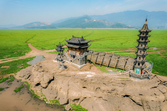 鄱陽湖有一座神秘古蹟，枯水期才能一睹真容