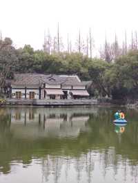 吃完早餐後，來金華婺州公園溜達一圈