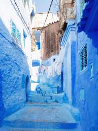 為摩洛哥的藍，千萬次沦陷Chefchaouen