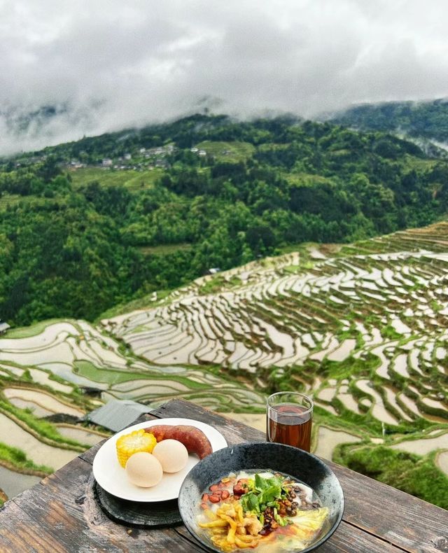 睡在加榜梯田旁邊，是什麼感覺