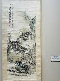 觀賞蚌埠博物館館藏古代銅鏡，書畫作品