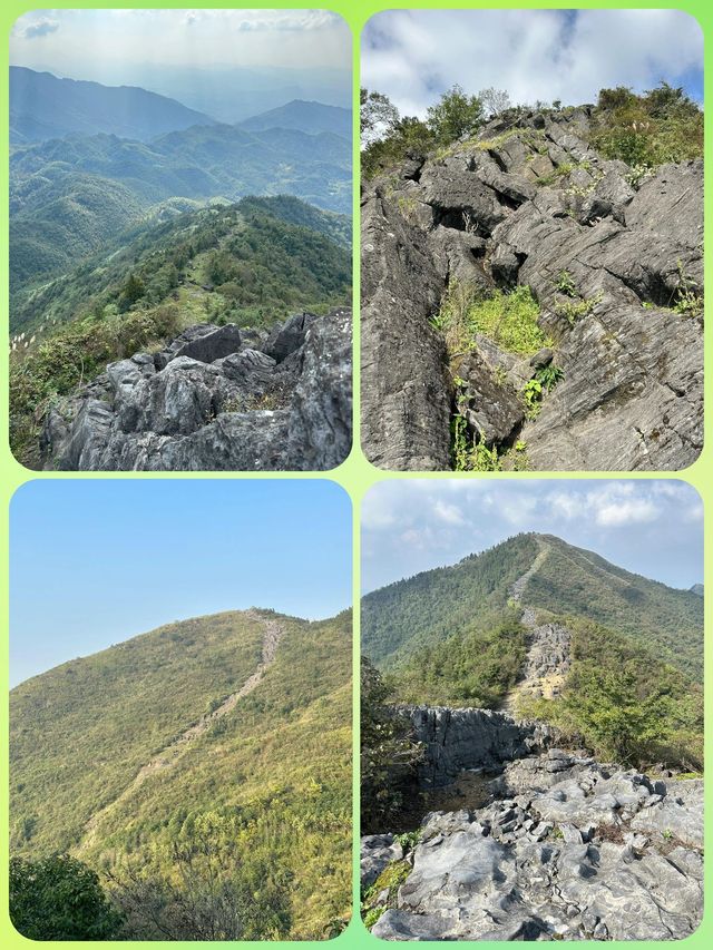 咸寧黃袍山徒步攻略