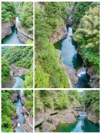 浙江磐安十八渦，深山峽谷，地質奇觀，山清水秀