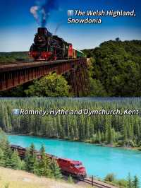 🇬🇧 UK Vintage Country Train Routes Recommendation 🚞 