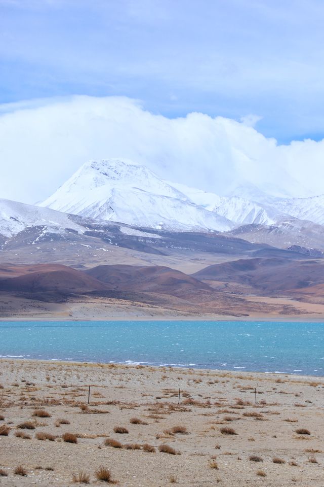 自駕新藏線上的風景 雪山冰川湖泊。