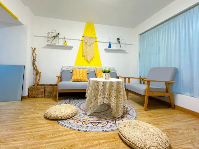 少女心爆棚！常州「歡住·寶萊屋」Loft 民宿。