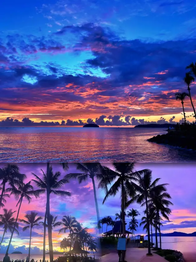 馬來西亞丹絨亞路海灘｜觀賞紅燒雲日落。