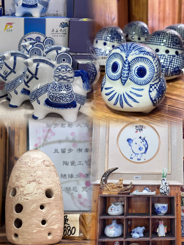 梅州大埔|富大陶瓷「小景德鎮」·天青色牆面。