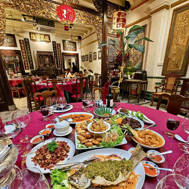 Peranakan Mansion in Penang Malaysia 