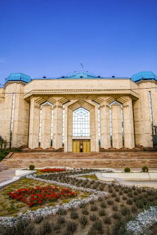 Kazakhstan National Museum! The most beautiful thing is not the exhibits, but the building itself!