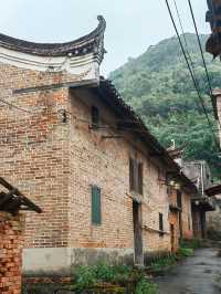 廣西富川虎馬嶺古村。