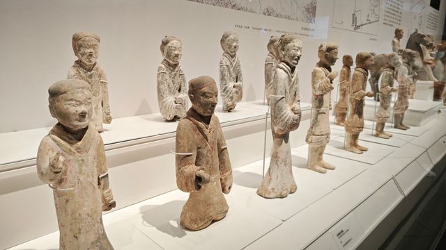 西安必去新景點：陝西歷史博物館（秦漢館）。