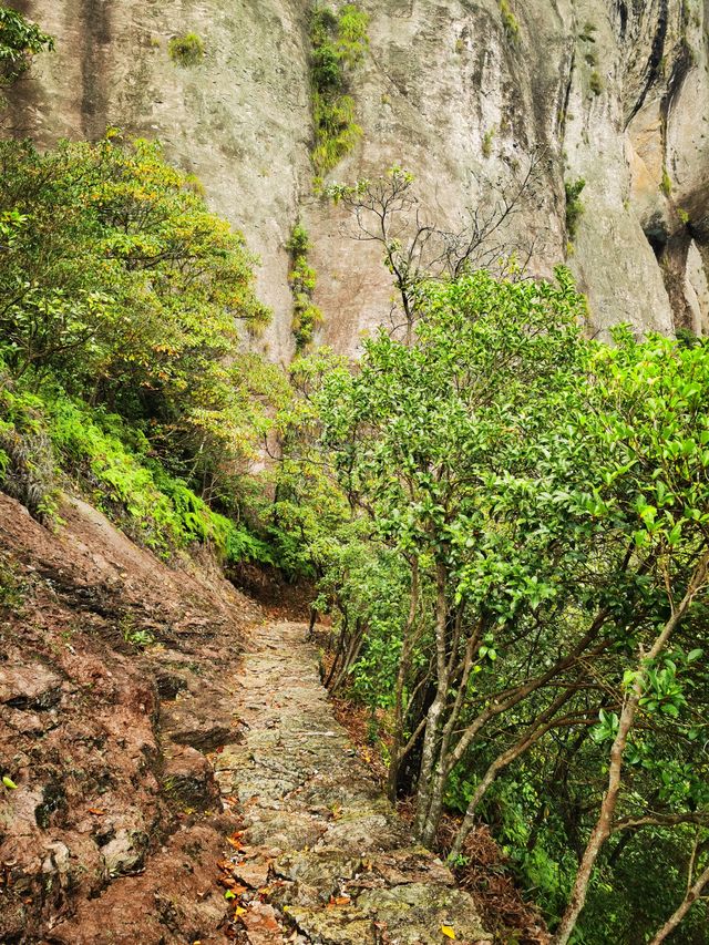 雁蕩山，三折瀑。