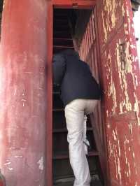 臘月初一登上介休環翠樓橋