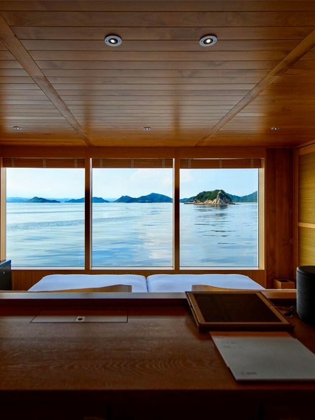 日本Guntû瀨戶內海上的漂浮旅館