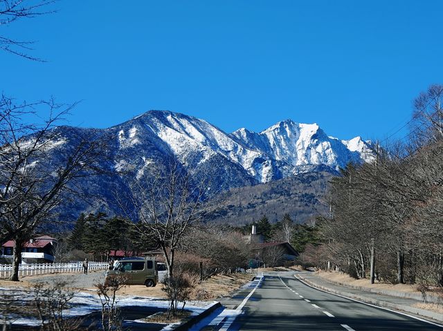 冬季遊山梨縣清泉寮
