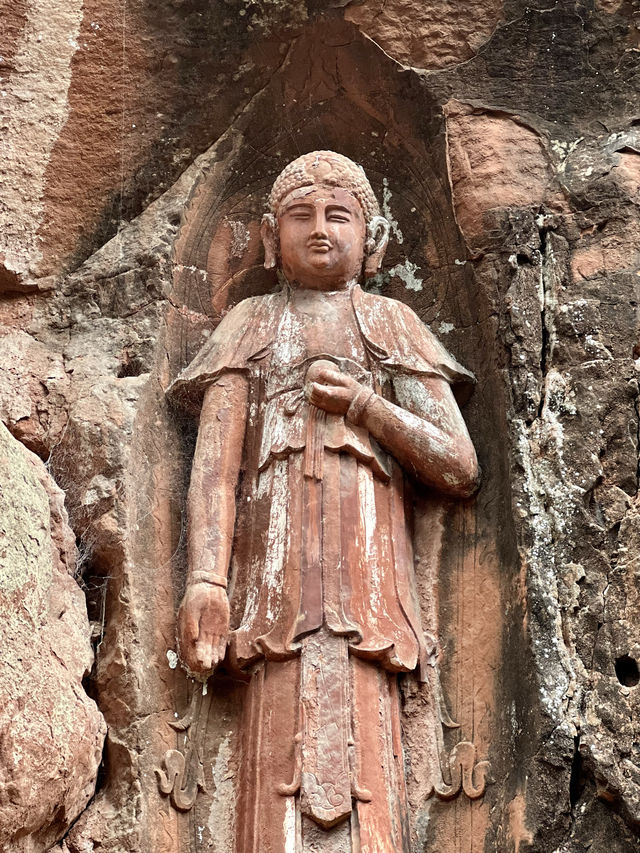 蘇東坡初戀的地方，四川中岩寺