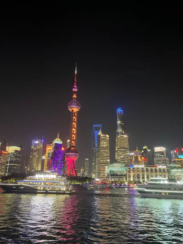 夜遊黃浦江 漫步上海灘