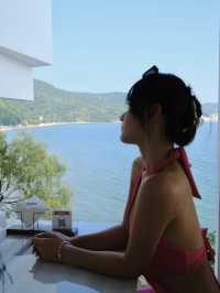 深圳新開，海邊礁石上的浪漫度假酒店~
