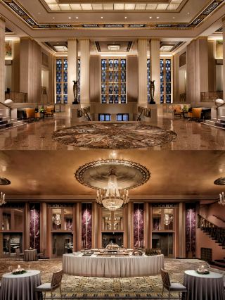 The Waldorf Astoria New York offers panoramic views of Manhattan, immersing guests in the heart of the city's vibrancy