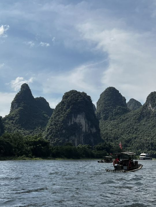 Bamboo rafting from XingPin
