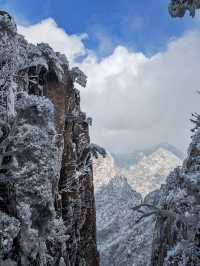 黃山冬日仙境！保姆級雪景攻略+冷門機位大公開 杭州出發2h直達！黃山雪景封神了家人們！ 