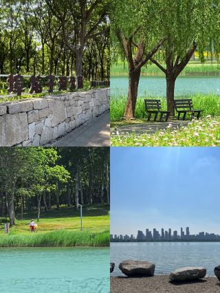 Longzihu Lake Sunset Photo Spot