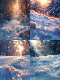 【雪域仙境】潔白積雪的溫柔觸感