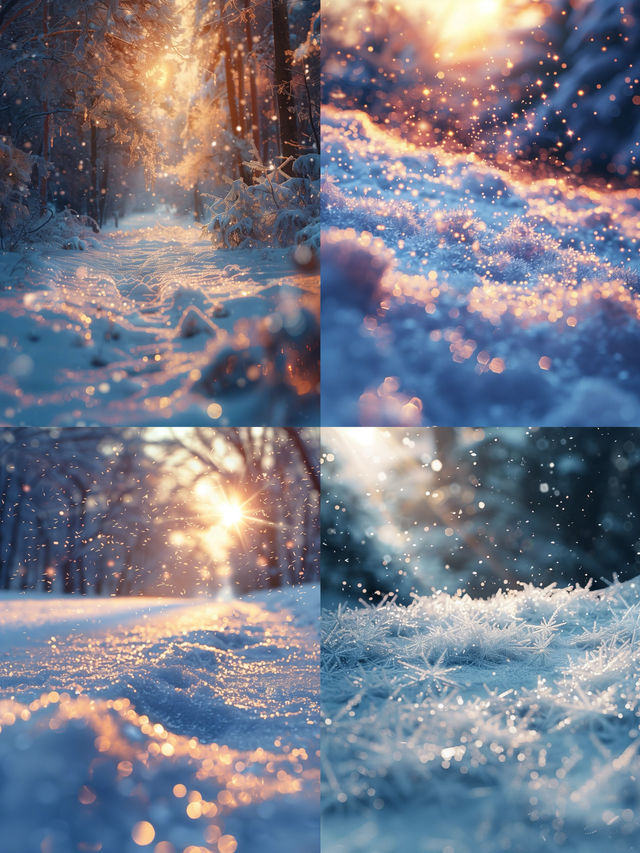 【雪域仙境】潔白積雪的溫柔觸感