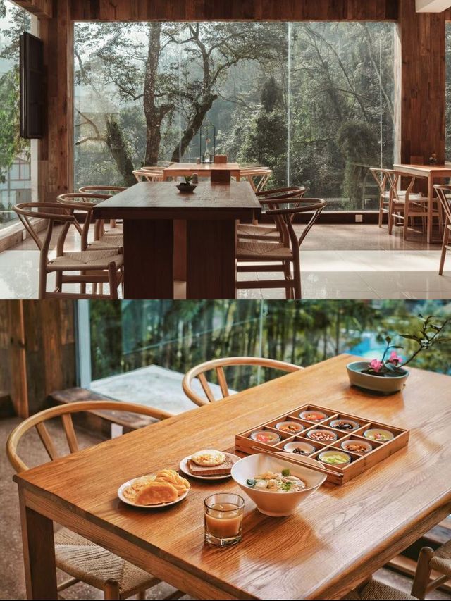 峨眉溫泉之旅，住進綠意小築！