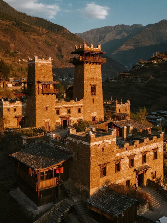 茂縣羌寨親子遊帶娃體驗羌族文化與田園風光！