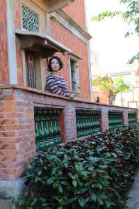 梧林古村落~紅牆白瓦石頭厝