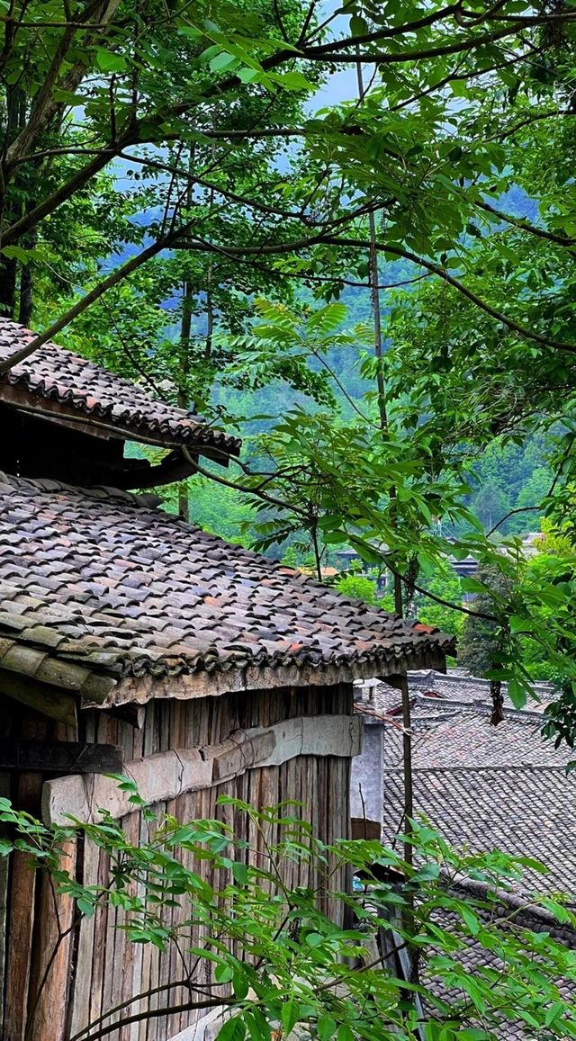 漢中青木川:景色醉人的桃源仙境