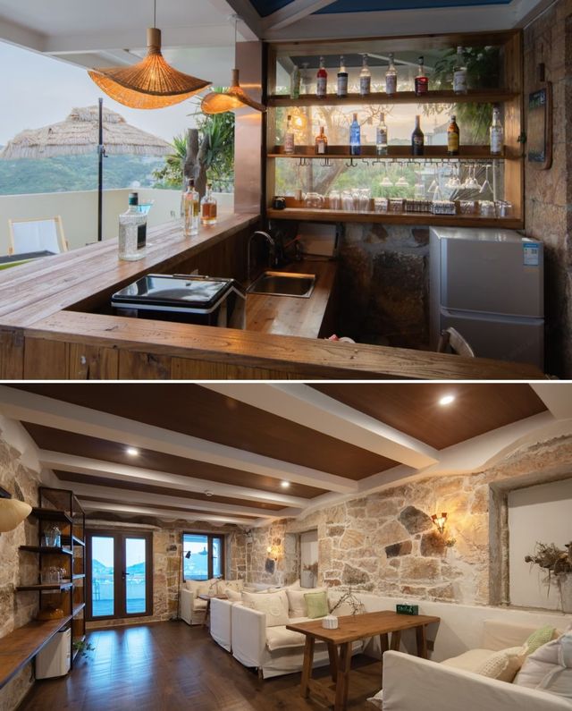 溫嶺石塘！住進美得像油畫的法式海景小院