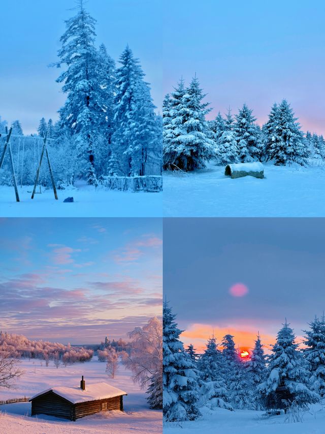 “長白山已回，12月真的不建議去，因為實在是…太美了！”