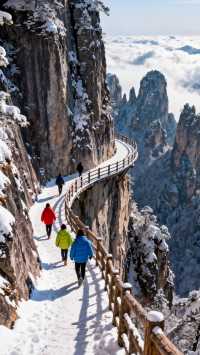 別再說老君山是網紅景點了!雪後的它,美到讓人詞窮