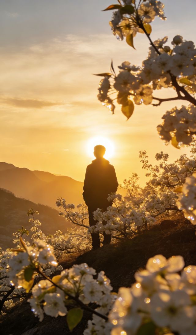 Escape the crowds! Heqing Pear Blossom Village, a more healing place ...