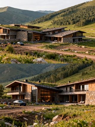 Stayed at a prairie homestay in Chongli, feeling free