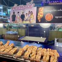 ของกินสดๆที่ตลาดสดธนบุรี