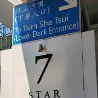 Enjoyable day taking Hong Kong Star Ferry - Central Pier No. 7 to Tsim Sha Tsui