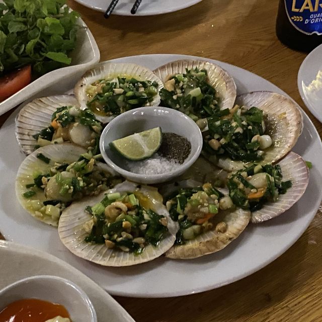 베트남 다낭 호이안 안방비치 해산물 맛집 라플라주 la plage