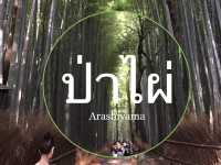 สวนป่าไผ่ &สะพานแม่น้ำสุขใจ @ARASHIYAMA
