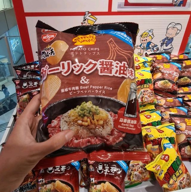 Quirky snacks in Cup Noodles Museum HK