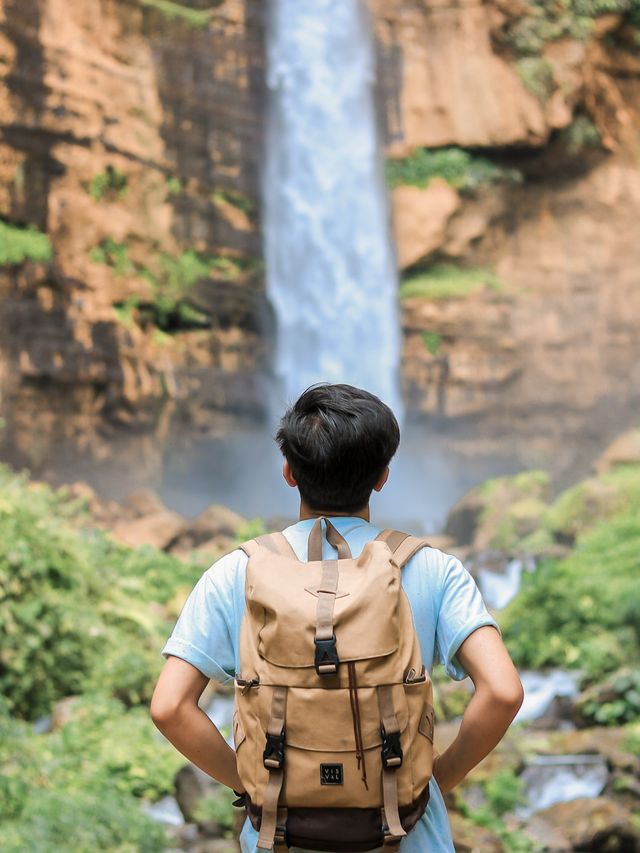 Captivating Moments at Kapas Biru Waterfall