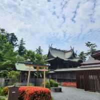 地震後的阿蘇神社