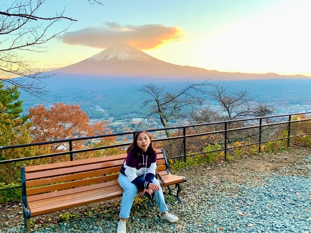 Panoramic view of Mt. Fuji (fall edition)