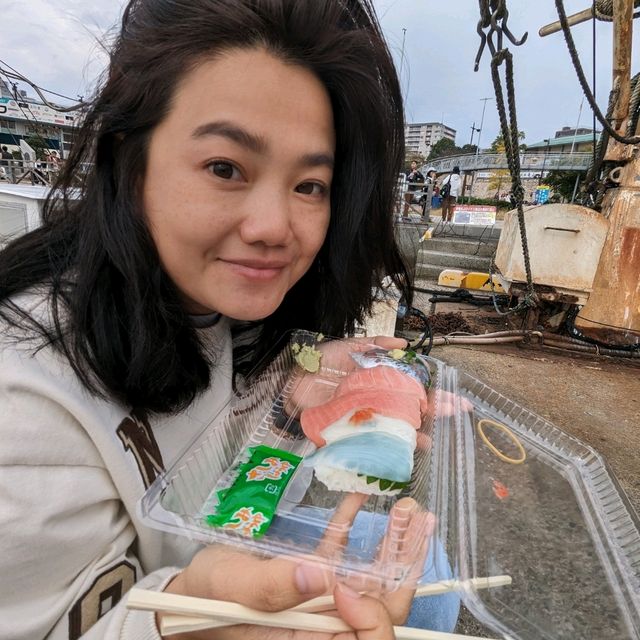 Whale 🐋 🍣 Karato Fish Market， Fukuoka